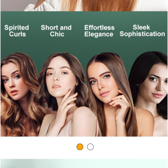 NIB Ionic Ceramic 2-in-1 Curling & Straightener Titanium Floating Plates - Picture 8 of 12